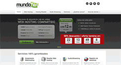 Desktop Screenshot of mundonet.com.co